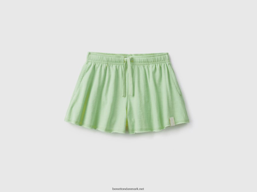 børn shorts i genbrugsstof Benetton 44X8HF2690 aqua