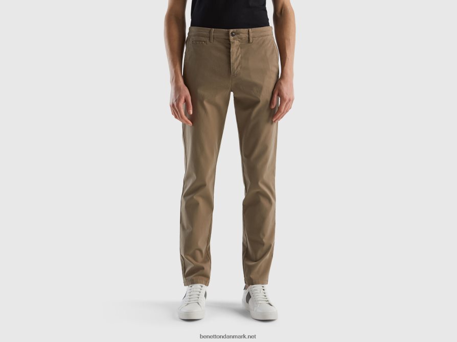 Kvinder duegrå slim fit chinos Benetton 44X8HF1450 duegrå