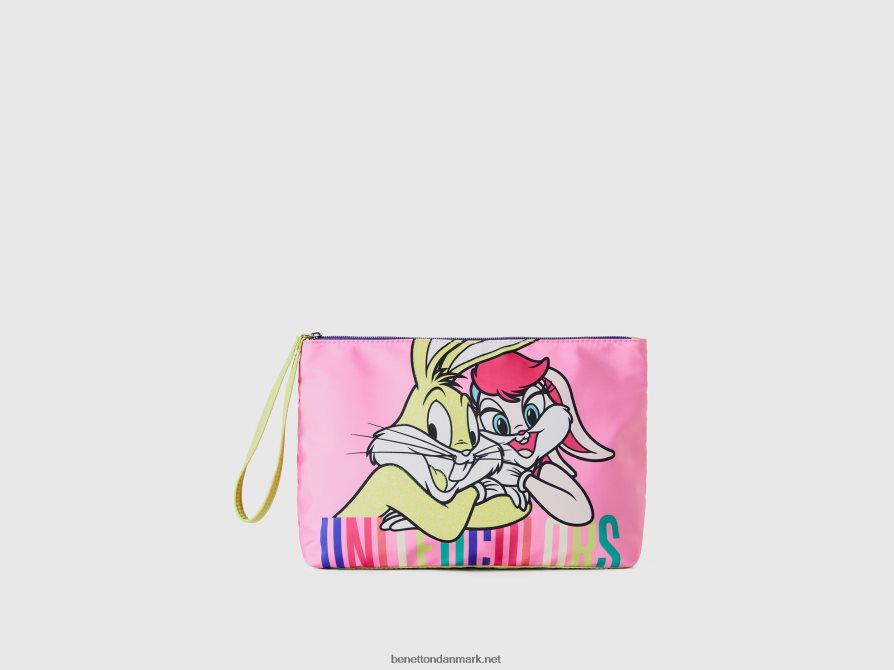 Kvinder bugs bunny & lola skønhedsetui Benetton 44X8HF823 flerfarvet